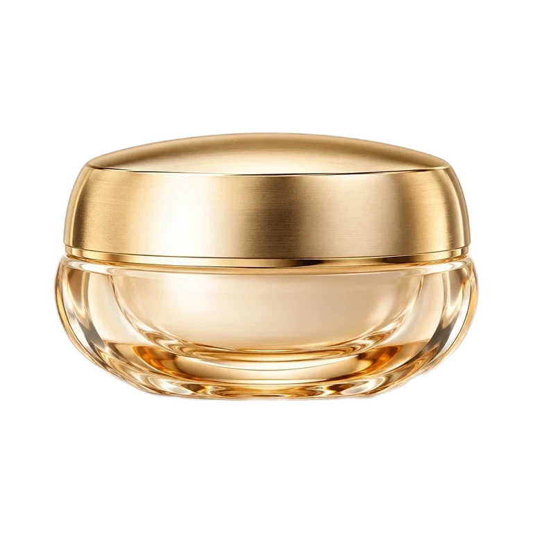 AI-generated illustration of Guerlain ORCHIDÉE IMPÉRIALE GOLD NOBILE THE EYE CONCENTRATE TREATMENT; actual packaging may differ.