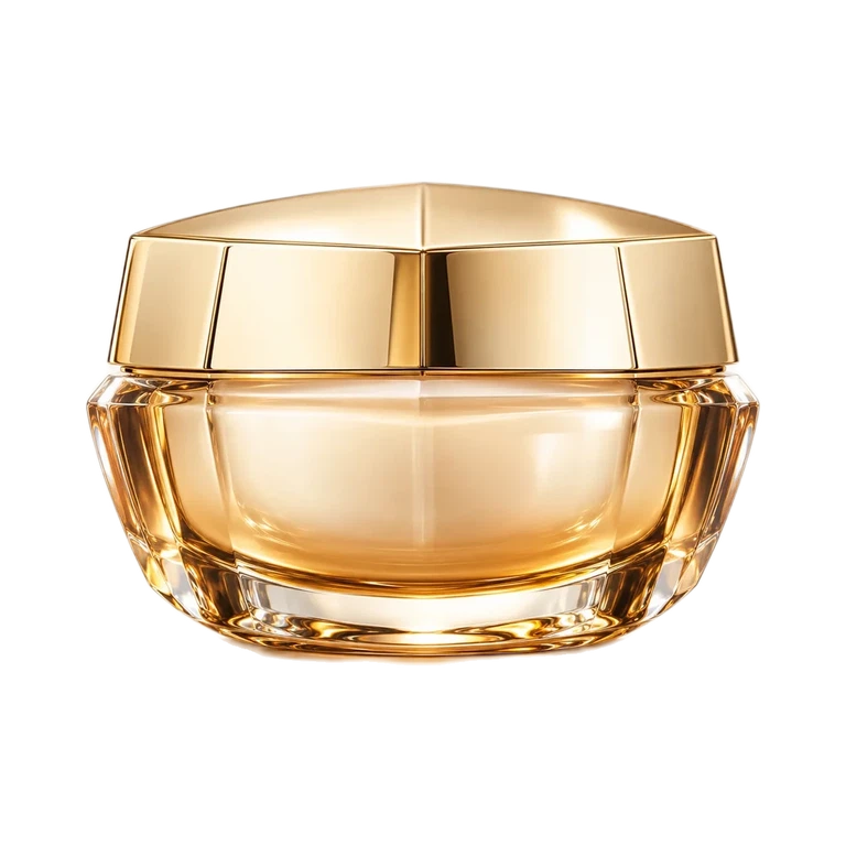 AI-generated illustration of Guerlain ABEILLE ROYALE MIDNIGHT SECRET LATE NIGHT RESCUE TREATMENT; actual packaging may differ.