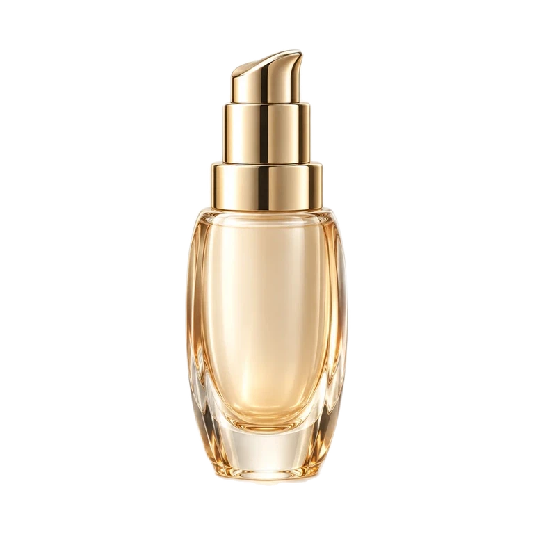 AI-generated illustration of Guerlain ORCHIDÉE IMPÉRIALE BRIGHTENING THE RADIANCE EYE SERUM; actual packaging may differ.