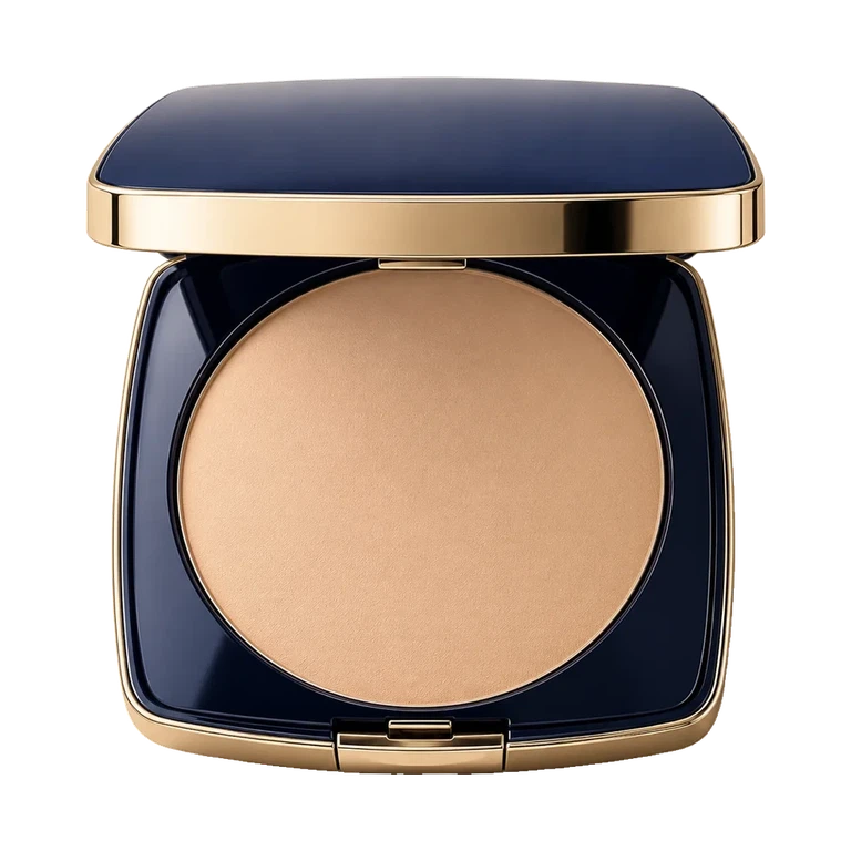 AI-generated illustration of Estée Lauder Double Wear Stay In Place Matte Powder Foundation Refill; actual packaging may differ.