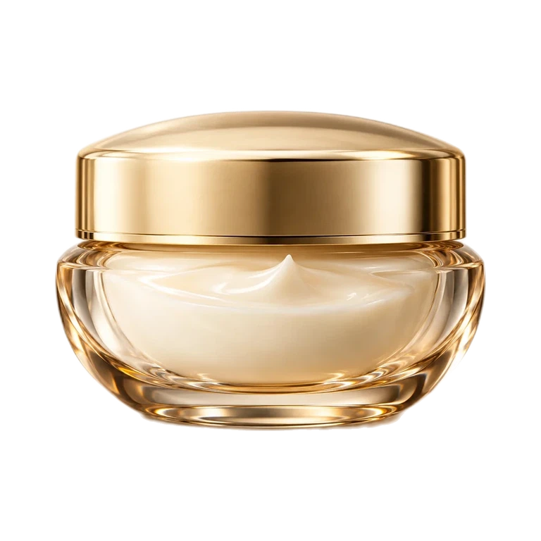 AI-generated illustration of Guerlain ORCHIDÉE IMPÉRIALE THE LONGEVITY RICH CREAM; actual packaging may differ.