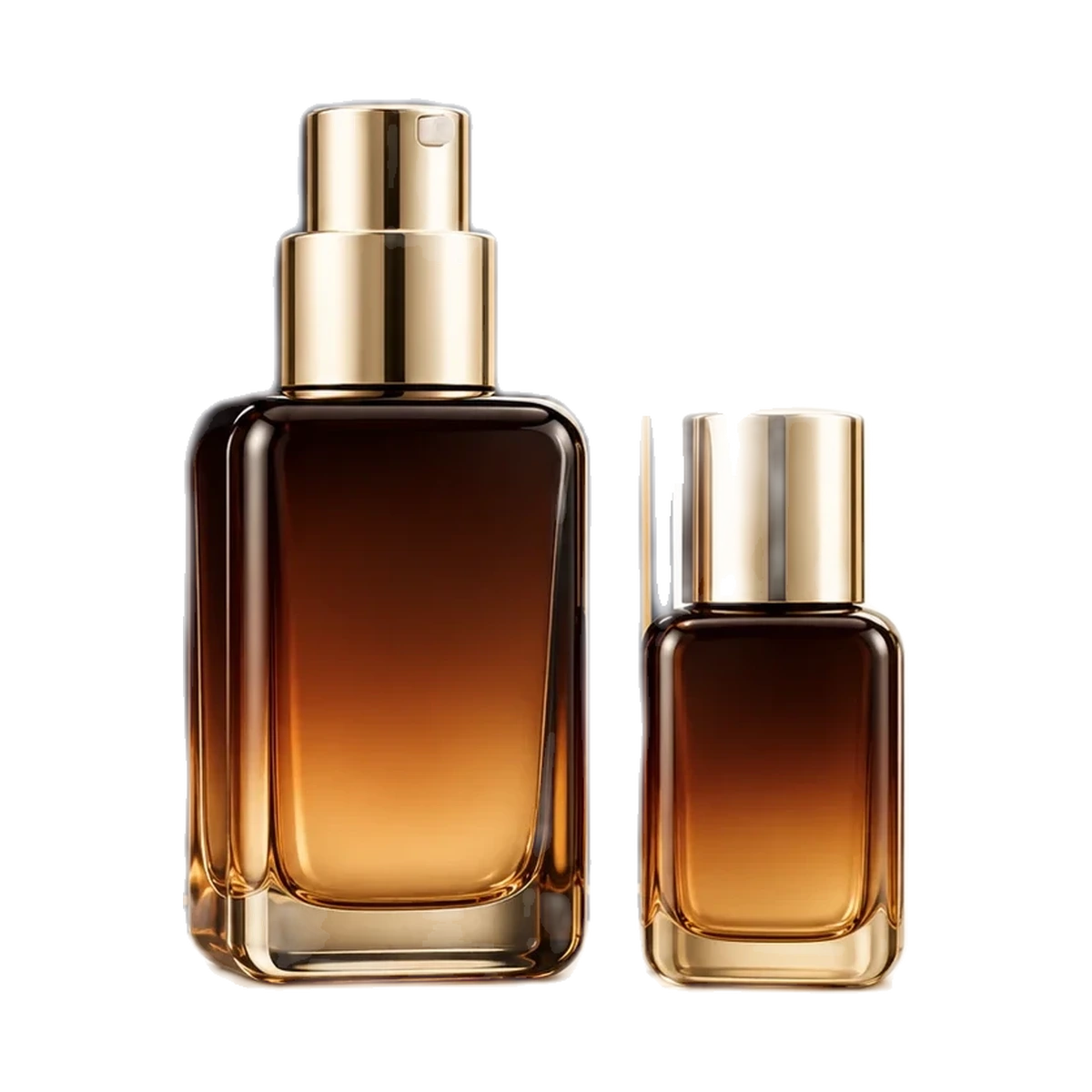 AI-generated illustration of Estée Lauder Perfectionist Pro Duo Rapid Brightening Treatment Serum With Ferment3 Vitamin C; actual packaging may differ.