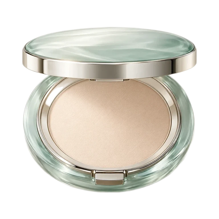 AI-generated illustration of La Mer The Powder; actual packaging may differ.