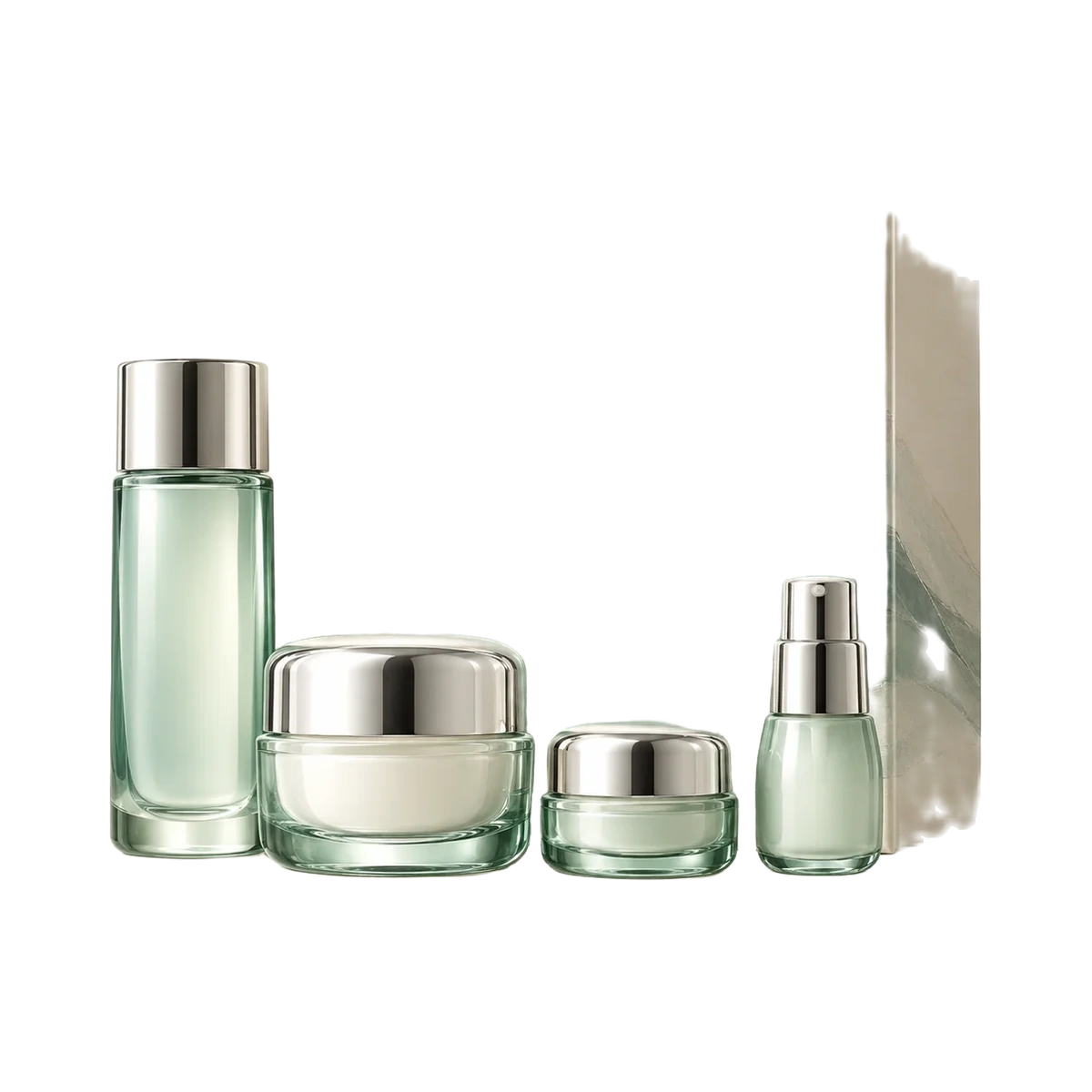 AI-generated illustration of La Mer The Refreshing Mini Miracle Broth™ Collection; actual packaging may differ.