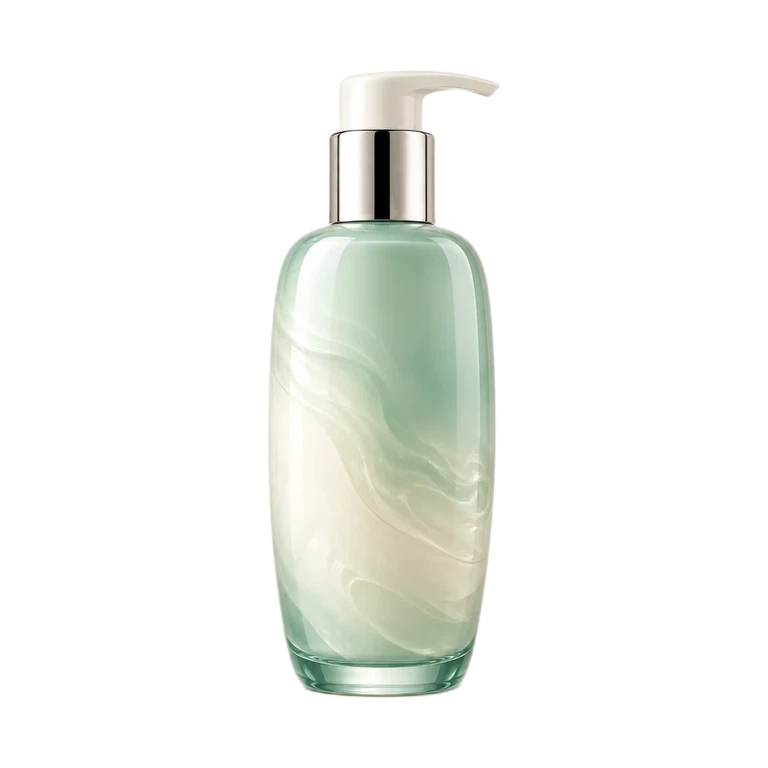AI-generated illustration of La Mer The Reparative Body Sun Lotion SPF 30; actual packaging may differ.