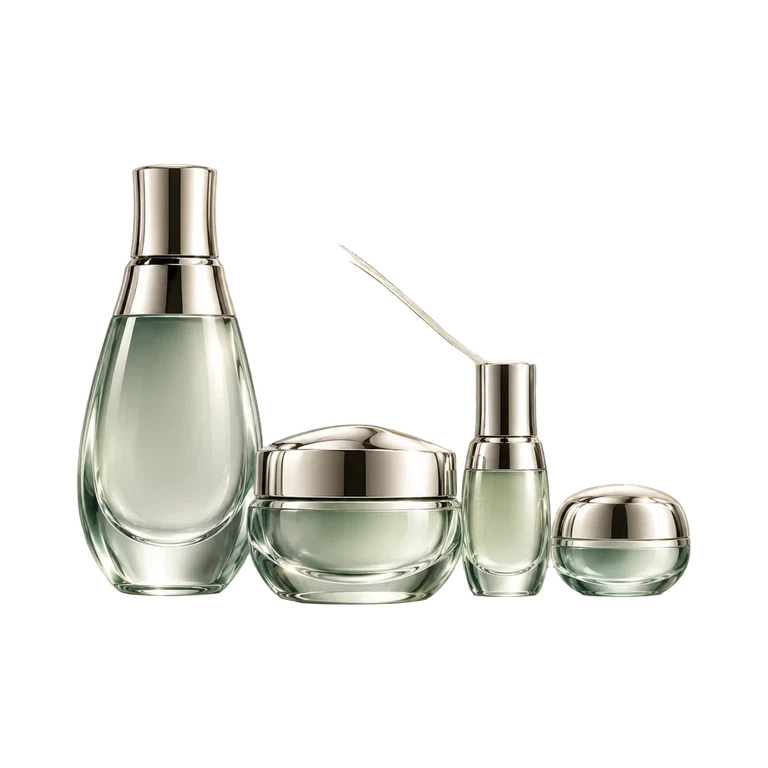 AI-generated illustration of La Mer The Genaissance Collection; actual packaging may differ.