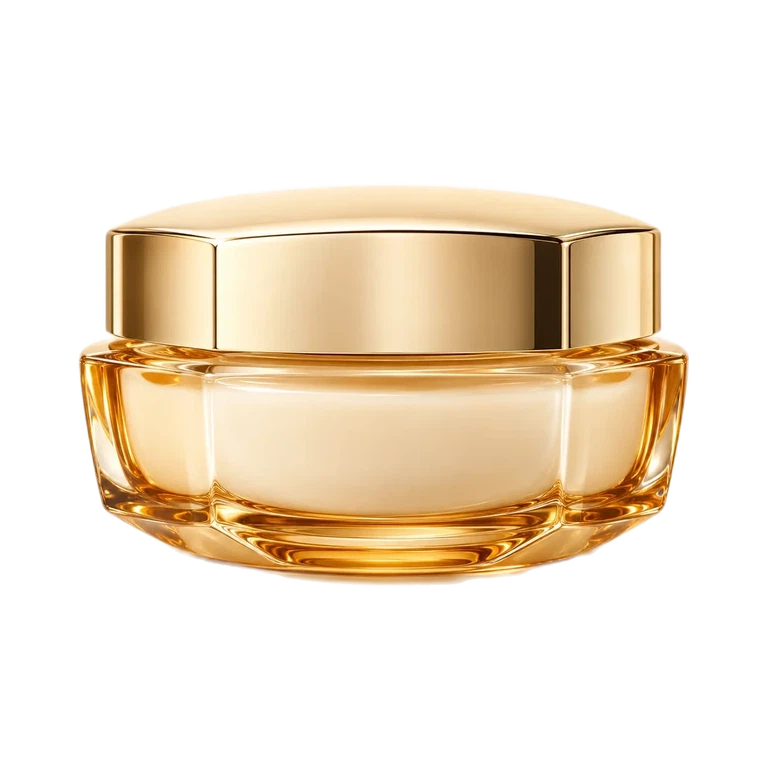 AI-generated illustration of Guerlain ABEILLE ROYALE HONEY TREATMENT RICH CREAM; actual packaging may differ.