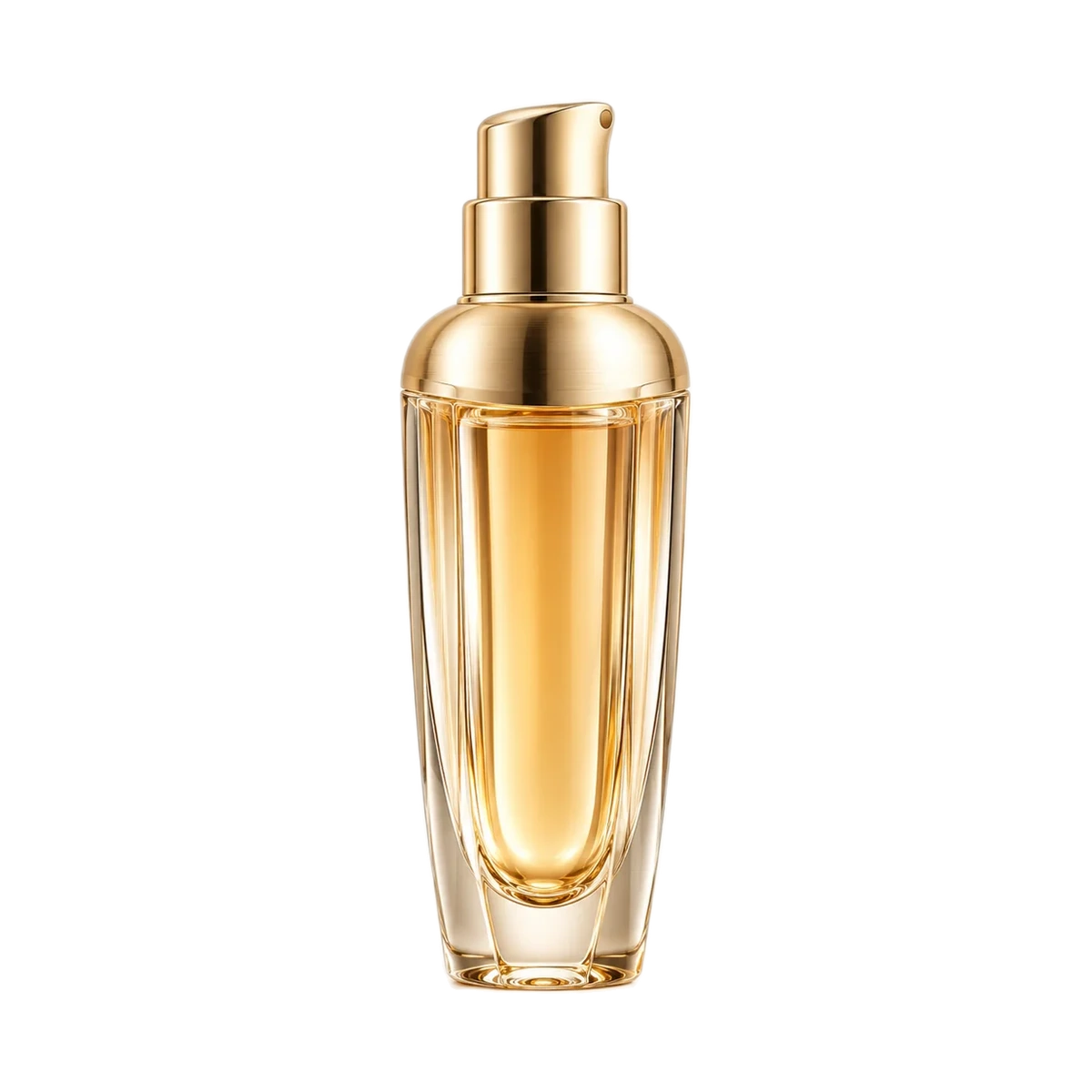 AI-generated illustration of Guerlain ORCHIDÉE IMPÉRIALE GOLD NOBILE THE SERUM - THE REFILL; actual packaging may differ.