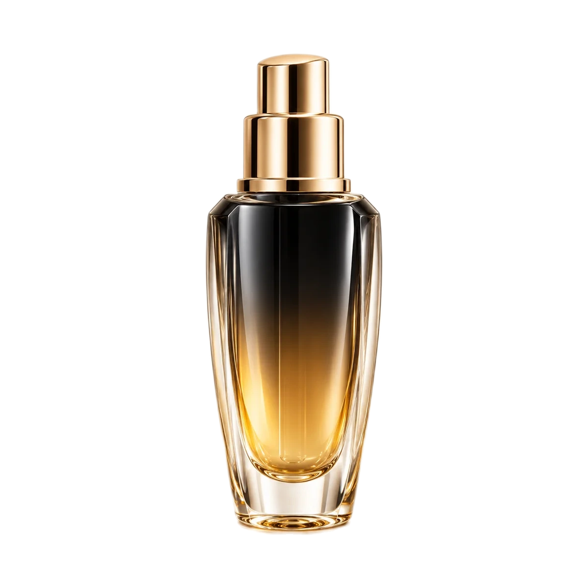AI-generated illustration of Guerlain ORCHIDÉE IMPÉRIALE BLACK THE SYMBIOSERUM; actual packaging may differ.