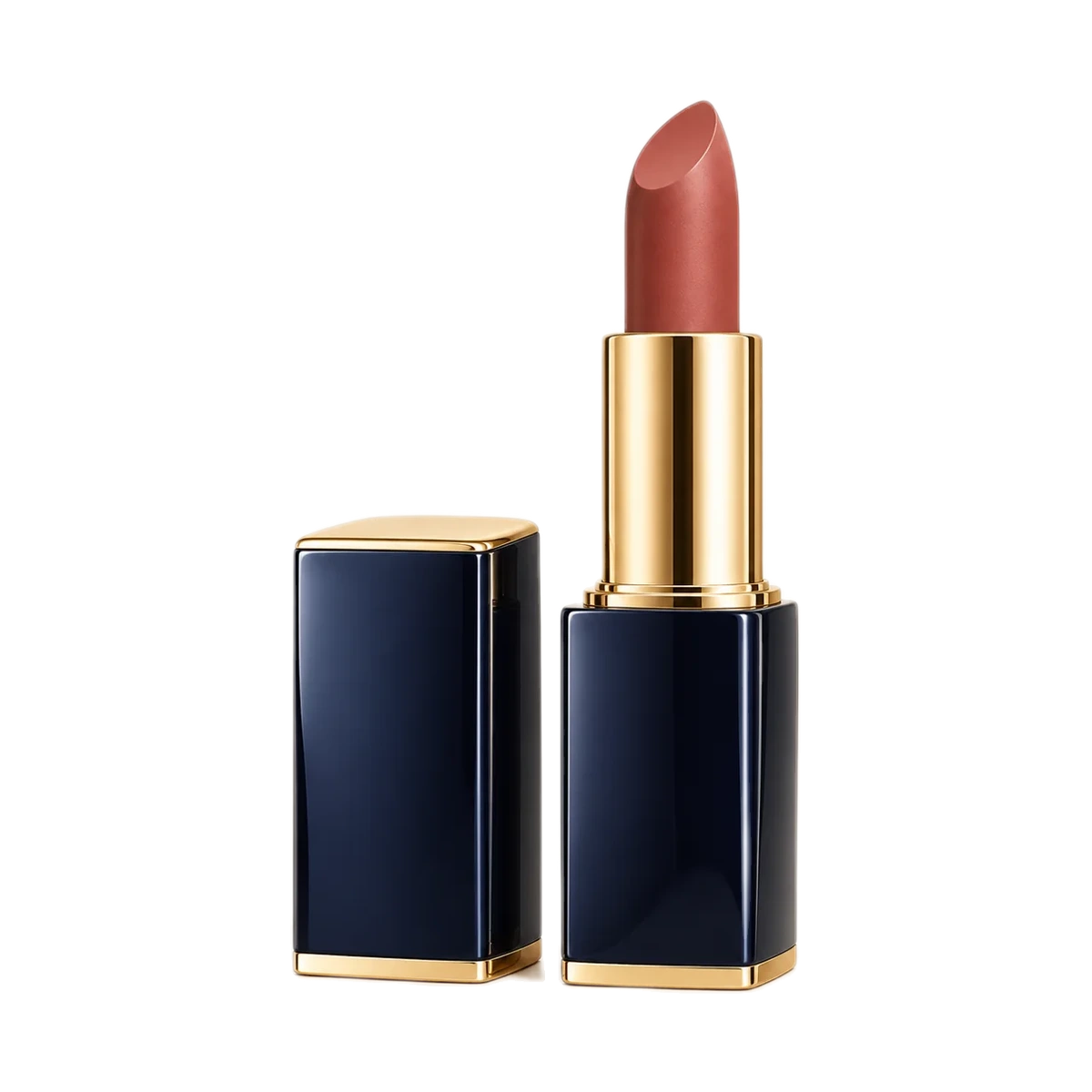 AI-generated illustration of Estée Lauder Pure Color Matte Lipstick; actual packaging may differ.