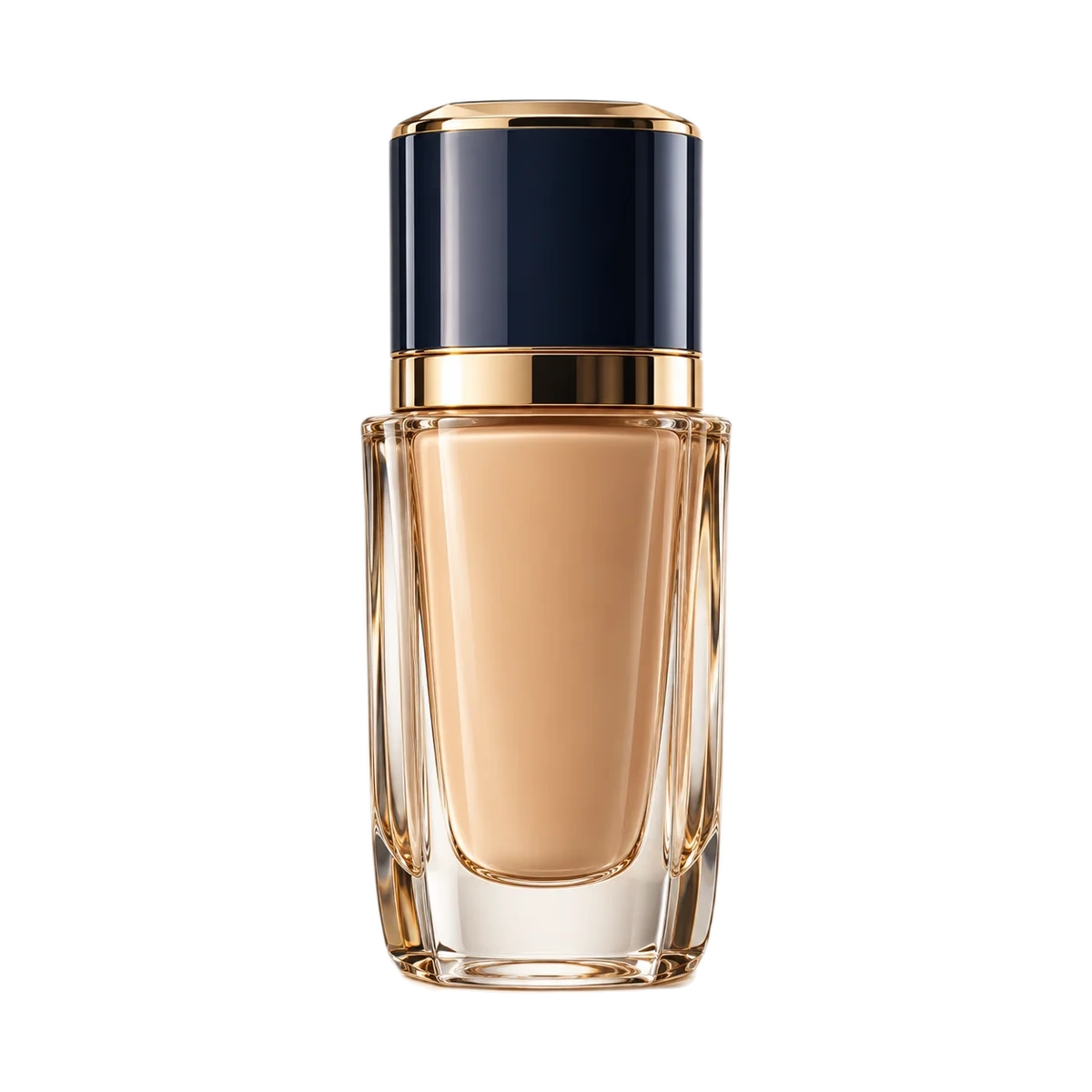 AI-generated illustration of Estée Lauder Re-Nutriv Ultra Radiance Serum Creme Makeup Foundation; actual packaging may differ.