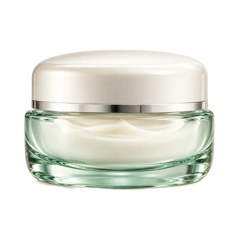 AI-generated illustration of La Mer Crème de la Mer; actual packaging may differ.