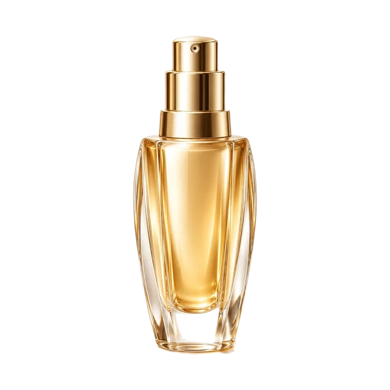 AI-generated illustration of Guerlain ORCHIDÉE IMPÉRIALE GOLD NOBILE THE GOLDESSENCE - THE REFILL; actual packaging may differ.